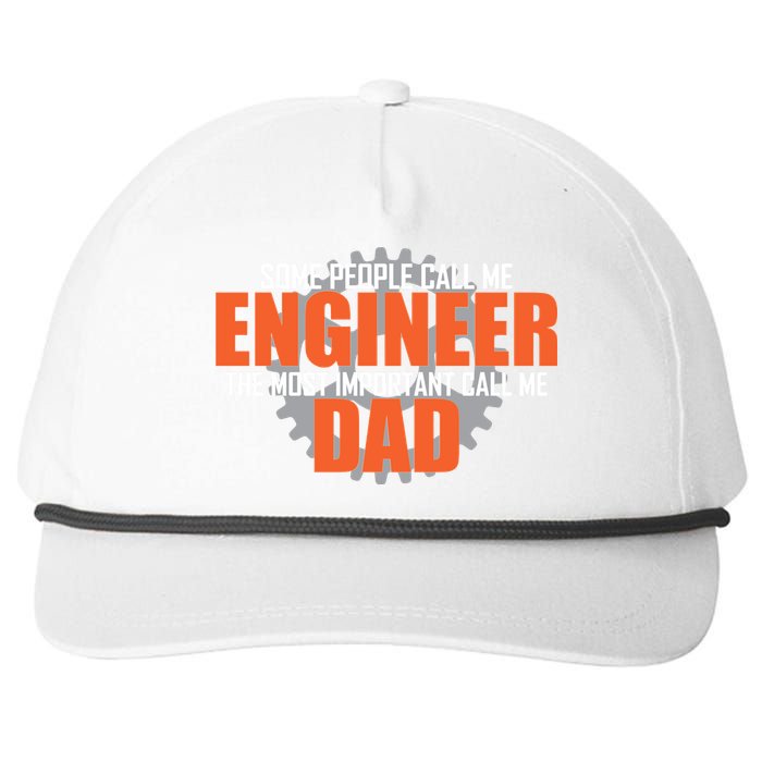 People Call Me Engineer Dad Snapback Five-Panel Rope Hat