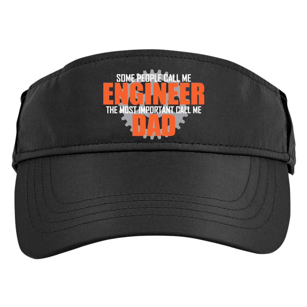 People Call Me Engineer Dad Adult Drive Performance Visor
