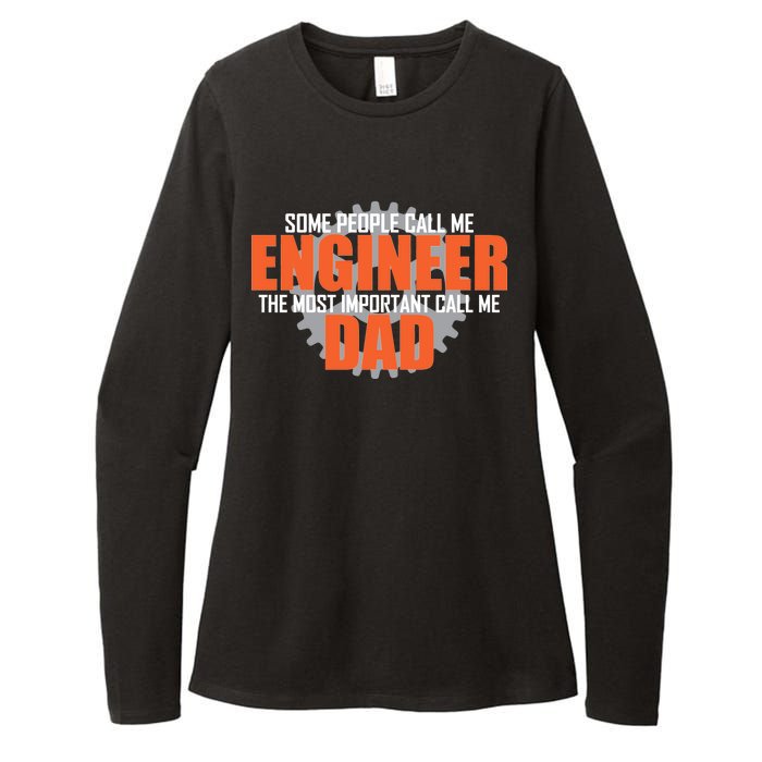 People Call Me Engineer Dad Womens CVC Long Sleeve Shirt