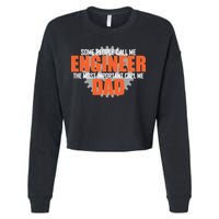 People Call Me Engineer Dad Cropped Pullover Crew