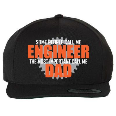 People Call Me Engineer Dad Wool Snapback Cap