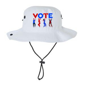 People Holding VOTE Letters  Red White Blue Version Legacy Cool Fit Booney Bucket Hat