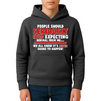 People Should Seriously Stop Expecting Normal From Me Kids Hoodie
