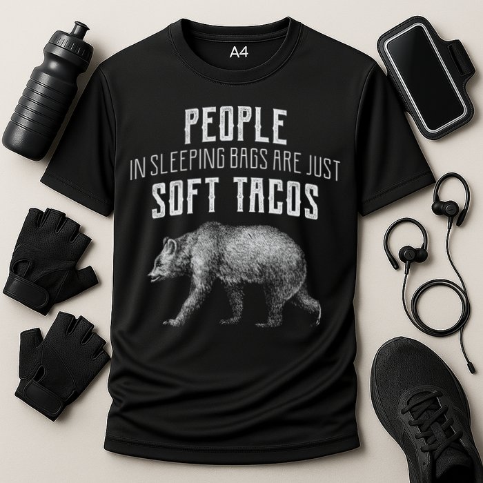 People Sleeping Are Just Soft Tacos Performance Shirt