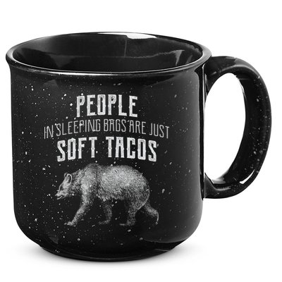 People Sleeping Are Just Soft Tacos 15oz Campfire Ceramic Mug