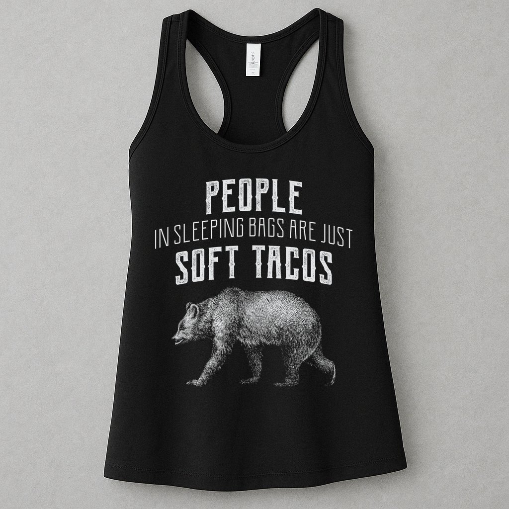 People Sleeping Are Just Soft Tacos Womens Tank Top