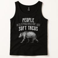 People Sleeping Are Just Soft Tacos Tank Top