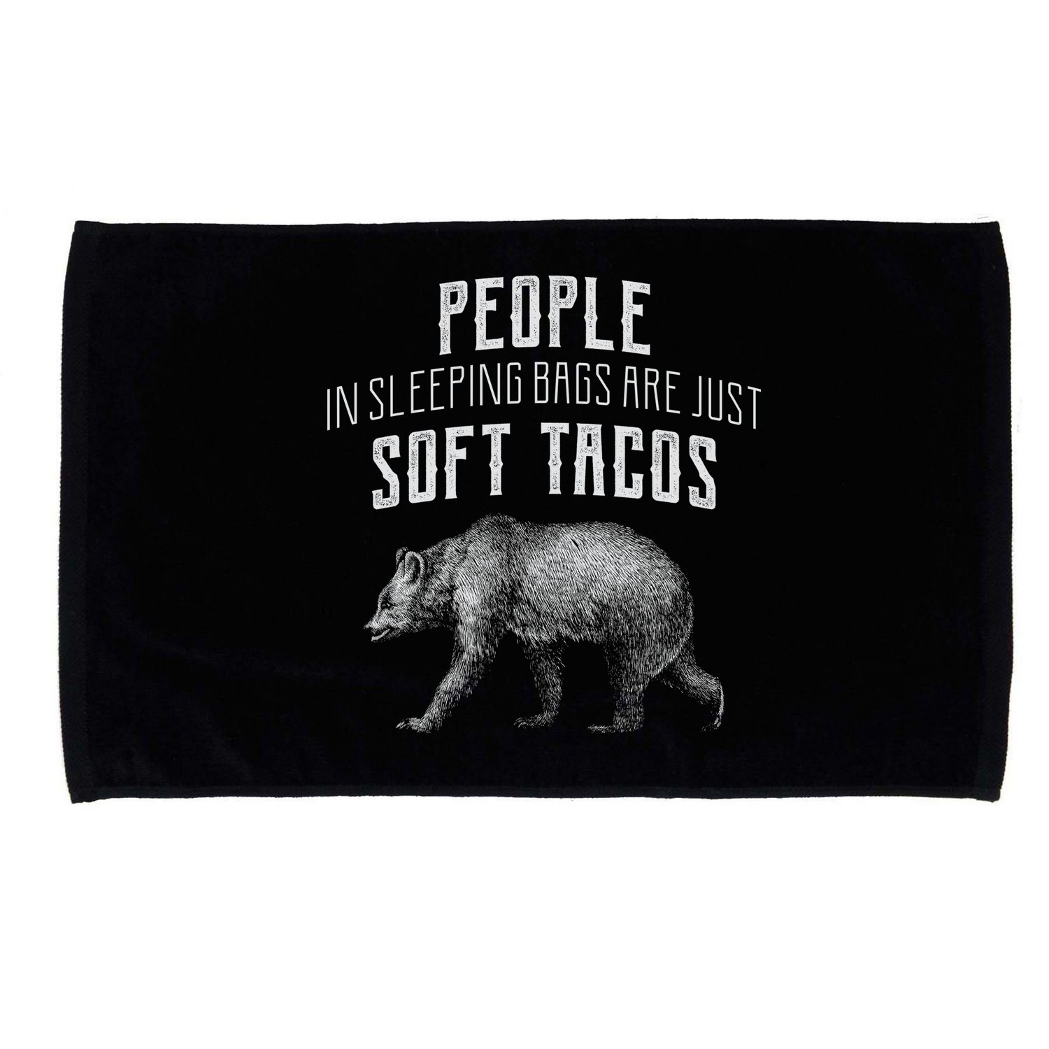 People Sleeping Are Just Soft Tacos Microfiber Hand Towel