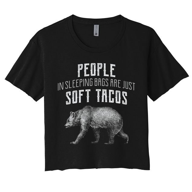 People Sleeping Are Just Soft Tacos Crop Top