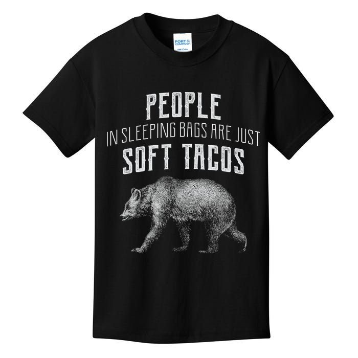 People Sleeping Are Just Soft Tacos Kids T-Shirt