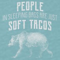 People Sleeping Are Just Soft Tacos Sueded Cloud Jersey T-Shirt