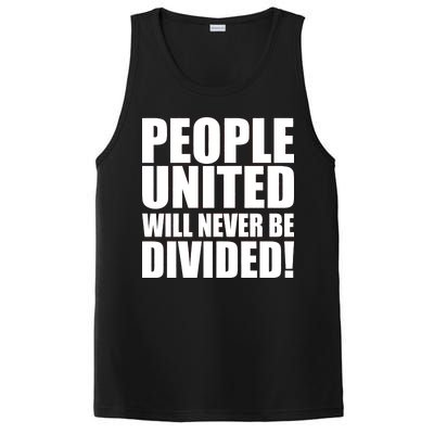 People United Will Never Be Divided! Anti Trump PosiCharge Competitor Tank