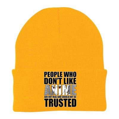 People Who Don't Like Anime Knit Cap Winter Beanie