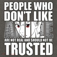 People Who Don't Like Anime Cotton Canvas Backpack