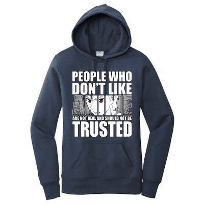 People Who Don't Like Anime Women's Pullover Hoodie