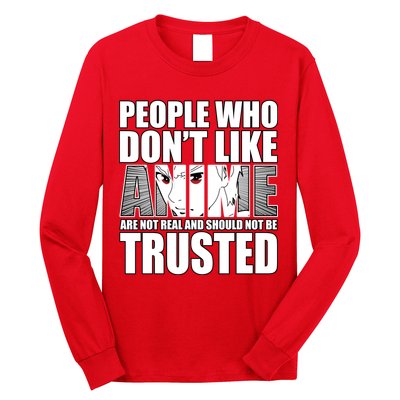 People Who Don't Like Anime Long Sleeve Shirt