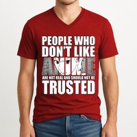People Who Don't Like Anime V-Neck T-Shirt