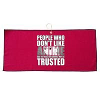 People Who Don't Like Anime Large Microfiber Waffle Golf Towel