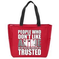 People Who Don't Like Anime Zip Tote Bag