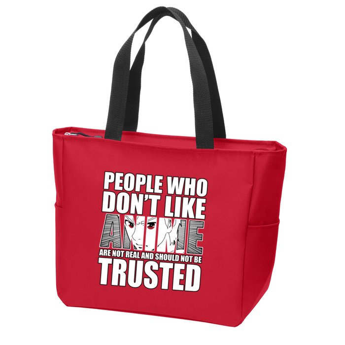 People Who Don't Like Anime Zip Tote Bag