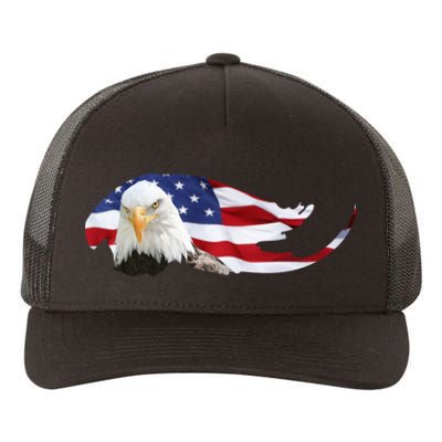 Patriotic Eagle Yupoong Adult 5-Panel Trucker Hat