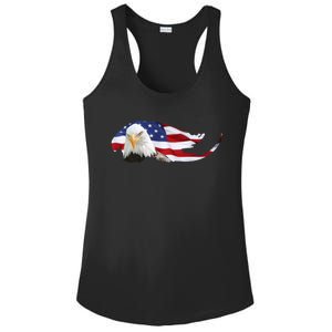 Patriotic Eagle Ladies PosiCharge Competitor Racerback Tank