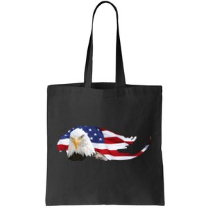 Patriotic Eagle Tote Bag