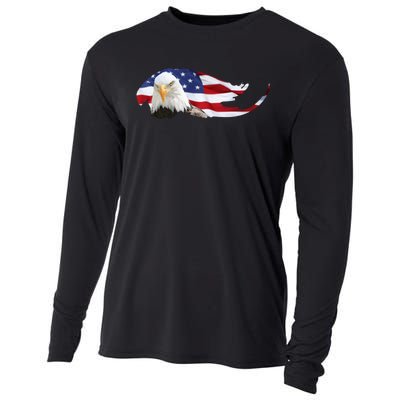 Patriotic Eagle Cooling Performance Long Sleeve Crew