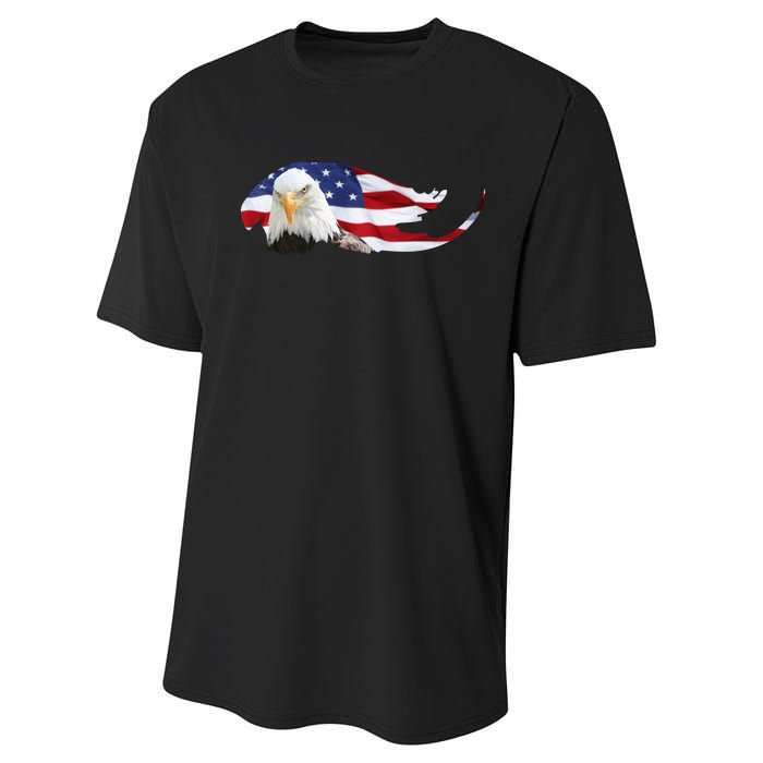 Patriotic Eagle Performance Sprint T-Shirt