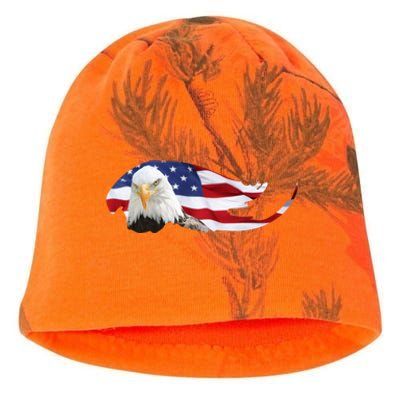 Patriotic Eagle Kati - Camo Knit Beanie