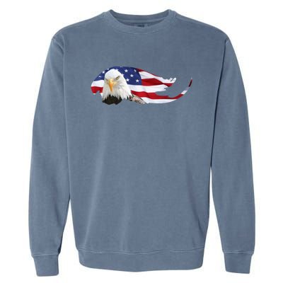 Patriotic Eagle Garment-Dyed Sweatshirt