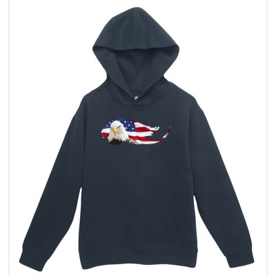 Patriotic Eagle Urban Pullover Hoodie