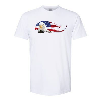 Patriotic Eagle Softstyle CVC T-Shirt