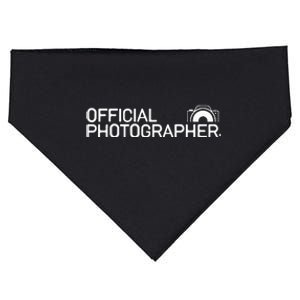 Photographer Event Photography Gift USA-Made Doggie Bandana