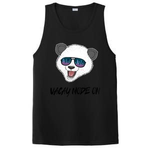 Panda Equalizer Party Rave Techno Vacation Vacay Mode On Gift PosiCharge Competitor Tank