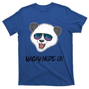 Panda Equalizer Party Rave Techno Vacation Vacay Mode On Gift T-Shirt