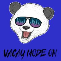 Panda Equalizer Party Rave Techno Vacation Vacay Mode On Gift V-Neck T-Shirt