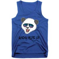 Panda Equalizer Party Rave Techno Vacation Vacay Mode On Gift Tank Top