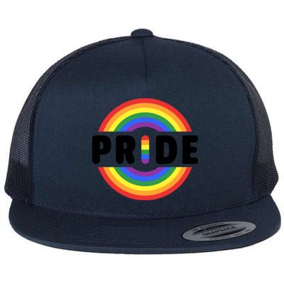 Pride Equality Pride Lgbt Month Gift Flat Bill Trucker Hat