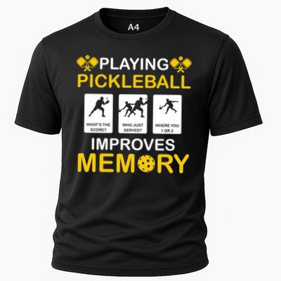 Pickleball Expert Playing Pickleball Improves Memory Gift Performance Shirt