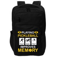 Pickleball Expert Playing Pickleball Improves Memory Gift Impact Tech Backpack