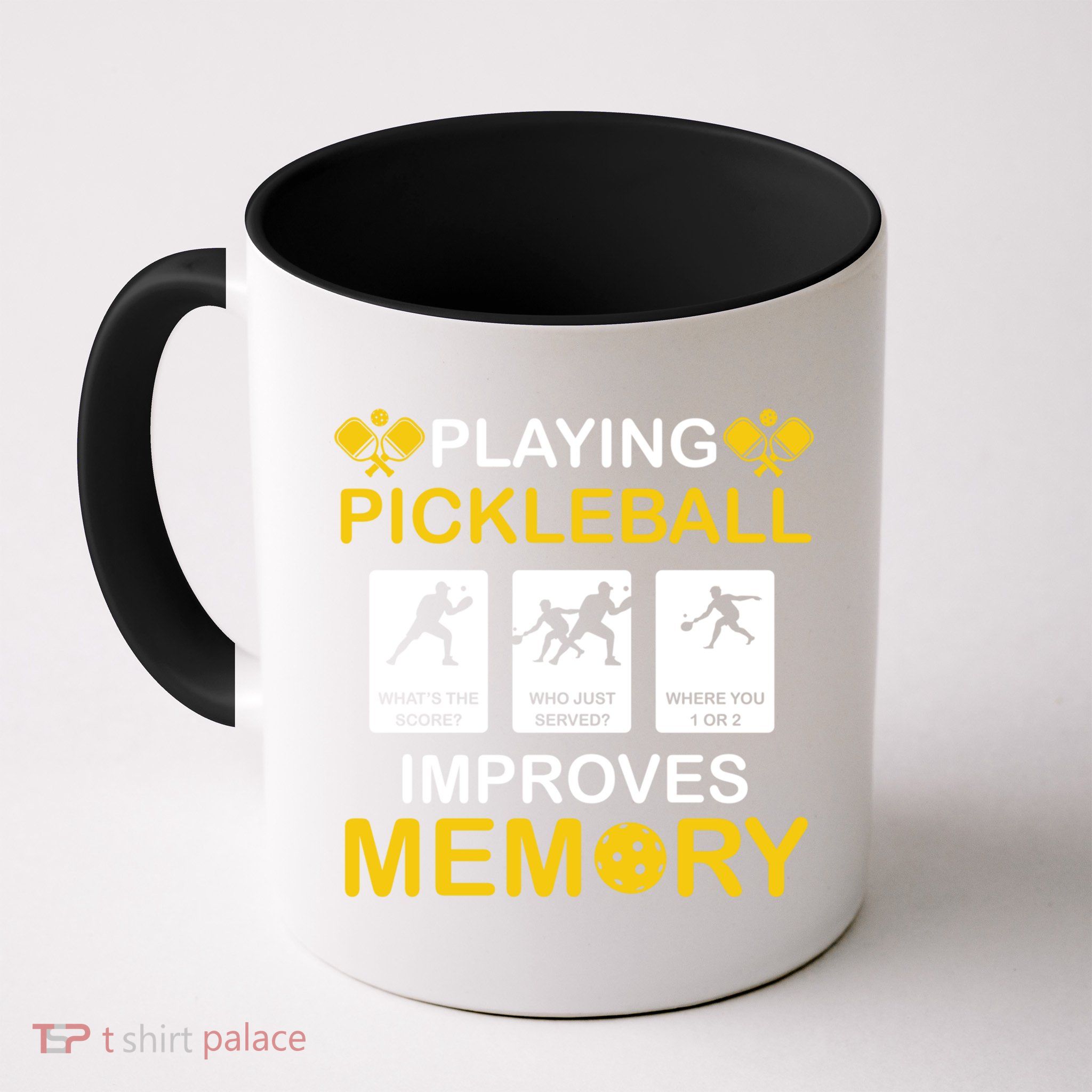 Pickleball Expert Playing Pickleball Improves Memory Gift Mug