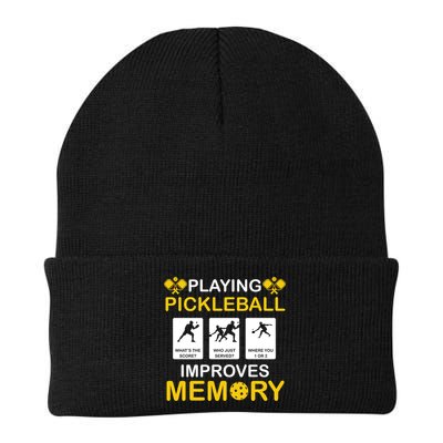 Pickleball Expert Playing Pickleball Improves Memory Gift Beanie