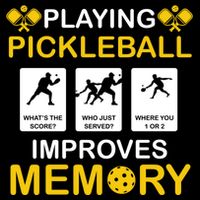 Pickleball Expert Playing Pickleball Improves Memory Gift Drawstring Bag