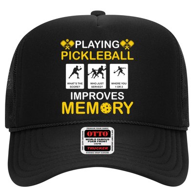 Pickleball Expert Playing Pickleball Improves Memory Gift Trucker Hat