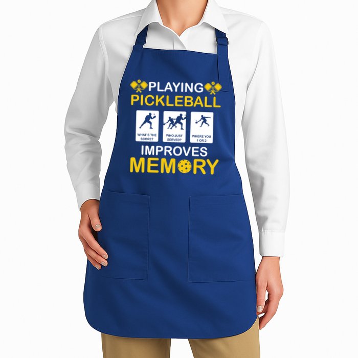 Pickleball Expert Playing Pickleball Improves Memory Gift Apron