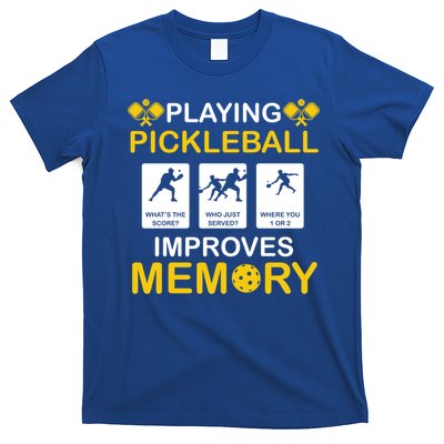 Pickleball Expert Playing Pickleball Improves Memory Gift T-Shirt