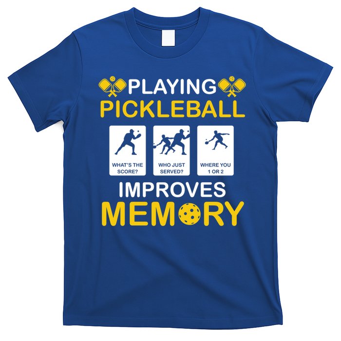Pickleball Expert Playing Pickleball Improves Memory Gift T-Shirt