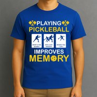 Pickleball Expert Playing Pickleball Improves Memory Gift T-Shirt