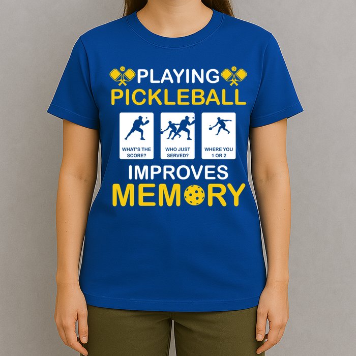 Pickleball Expert Playing Pickleball Improves Memory Gift T-Shirt